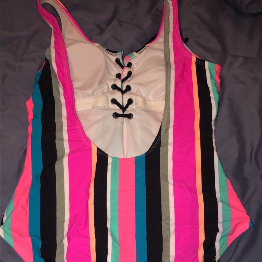 One piece bathing suit